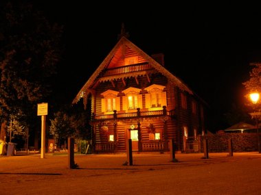  - Russische Kolonie - Alexandrowka bei Nacht